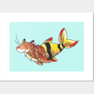 Tiger Barb Posters and Art